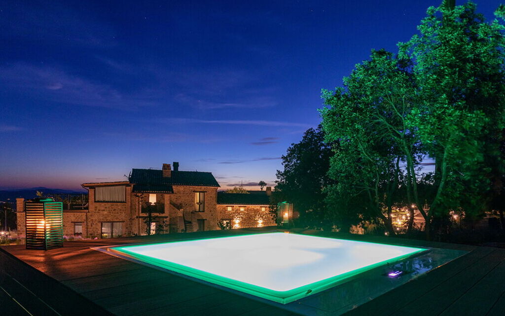 Villa Perfetta: Activities, Amenities, Balcony / Terrace / Patio, Food, Hot Tub, Outdoor, People, Pool, Spring, Summer