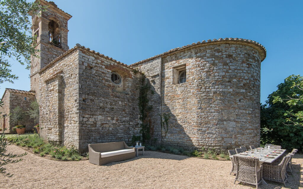 Villa Tognazzi: Attività, Balcone / Terrazza / Patio, Benessere, Caratteristiche, Estate, Giardino, Piscina, Primavera, Servizi, Vista Panoramica