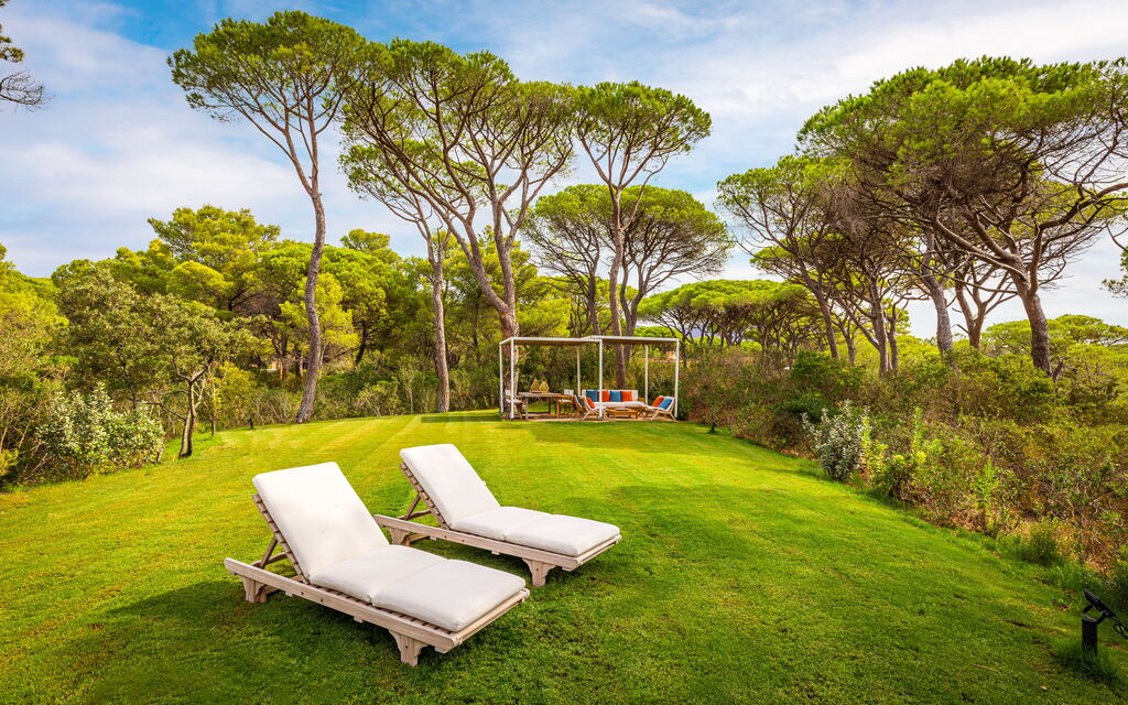 Villa Dei Pini: all'aperto, Balcone / Terrazza / Patio, Estate, Esterni, Giardino, Piscina, Primavera