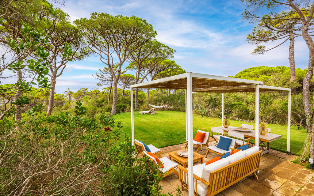 Villa Dei Pini: all'aperto, Balcone / Terrazza / Patio, Estate, Esterni, Giardino, Piscina, Primavera