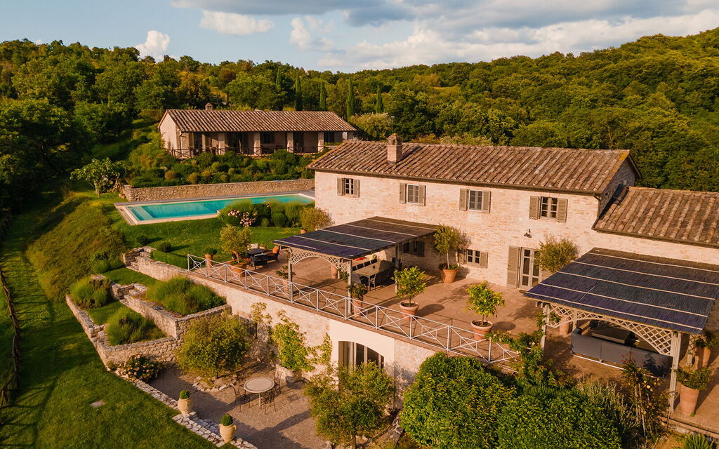 Villa Montini: Activities, Amenities, Balcony / Terrace / Patio, Building Exterior, Facilities, Garden, Pool, Spring, Summer, Wellness