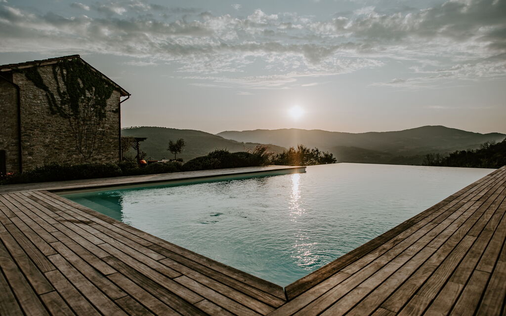 Villa Montini: Activities, Amenities, Balcony / Terrace / Patio, Building Exterior, Facilities, Garden, Pool, Spring, Summer, Wellness