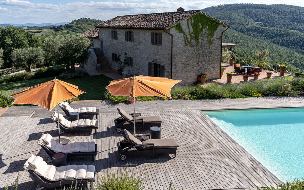 Villa Montini: Activities, Amenities, Balcony / Terrace / Patio, Building Exterior, Facilities, Garden, Pool, Spring, Summer, Wellness