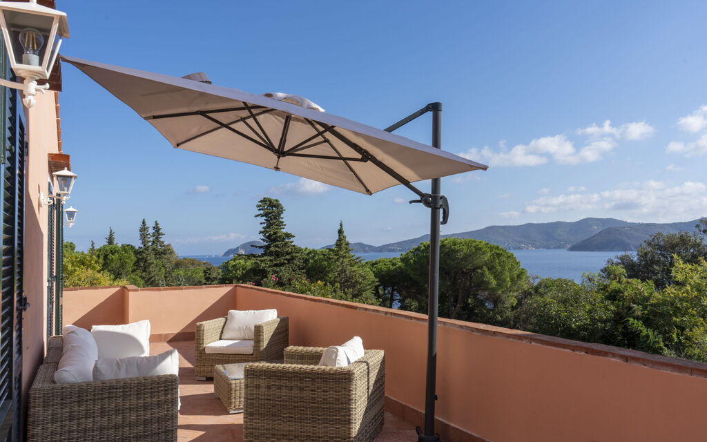Villa Elvira: Activities, Amenities, Balcony / Terrace / Patio, Building Exterior, Garden, Main Entrance, Pool, Spring, Summer, Wellness