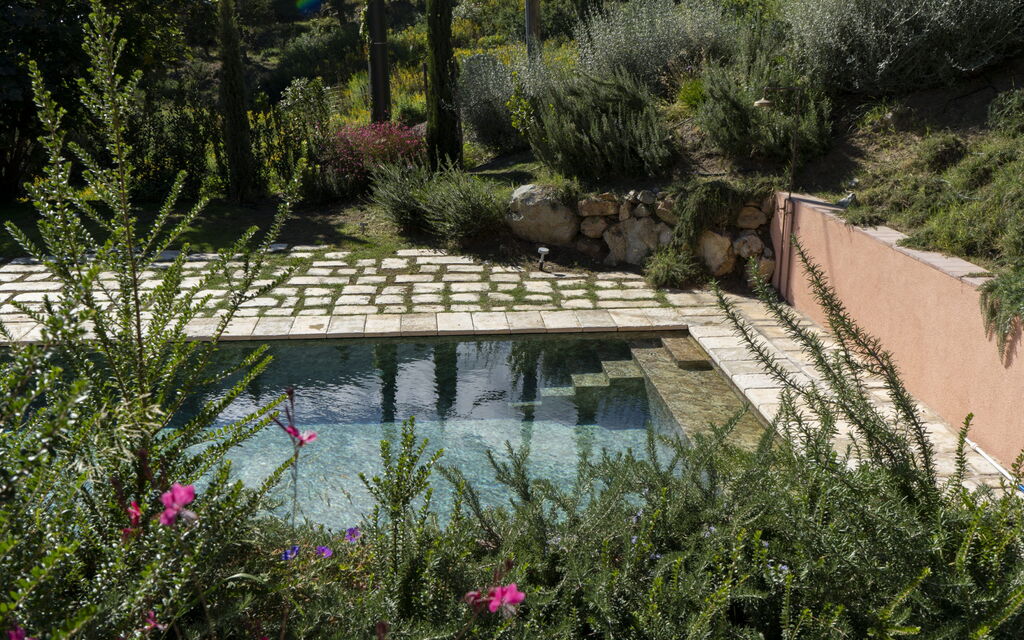 Villa Elvira: Activities, Amenities, Balcony / Terrace / Patio, Building Exterior, Garden, Main Entrance, Pool, Spring, Summer, Wellness