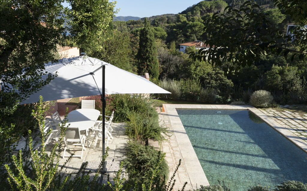 Villa Elvira: Activities, Amenities, Balcony / Terrace / Patio, Building Exterior, Garden, Main Entrance, Pool, Spring, Summer, Wellness