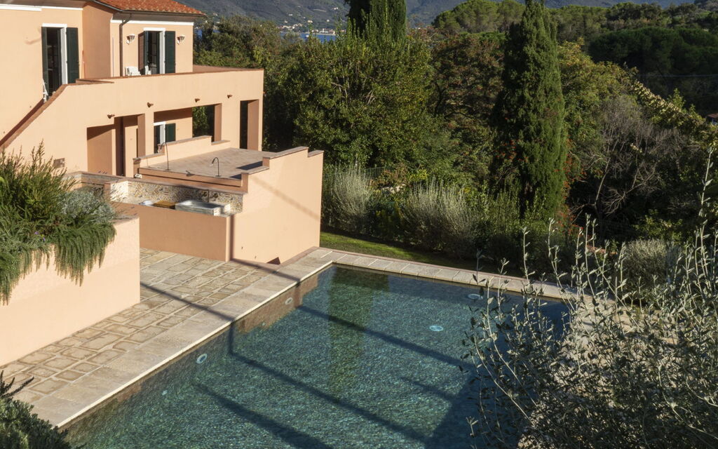 Villa Elvira: Activities, Amenities, Balcony / Terrace / Patio, Building Exterior, Garden, Main Entrance, Pool, Spring, Summer, Wellness