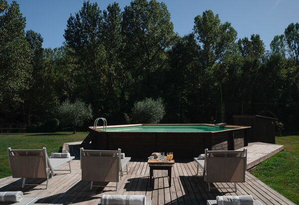 Villa Fortezza: Activities, Amenities, Balcony / Terrace / Patio, Building Exterior, Garden, Pool, Spring, Summer, Wellness