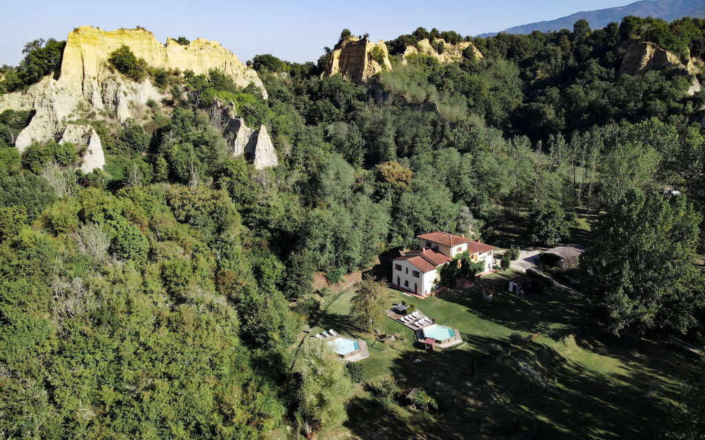 Villa Fortezza: Activities, Amenities, Balcony / Terrace / Patio, Building Exterior, Garden, Pool, Spring, Summer, Wellness