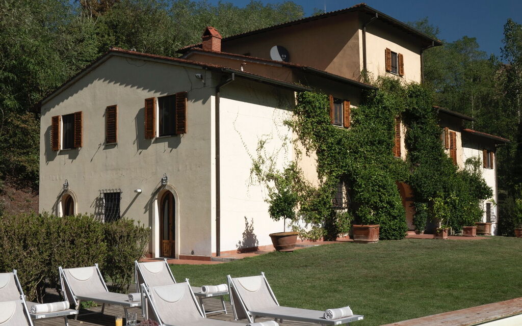 Villa Fortezza: Activities, Amenities, Balcony / Terrace / Patio, Building Exterior, Garden, Pool, Spring, Summer, Wellness