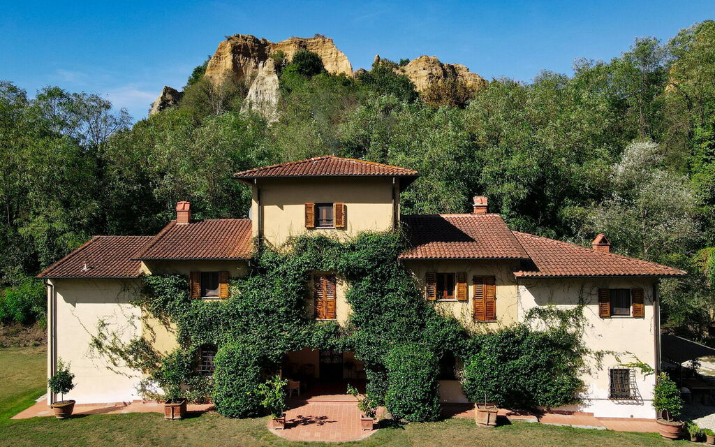 Villa Fortezza: Activities, Amenities, Balcony / Terrace / Patio, Building Exterior, Garden, Pool, Spring, Summer, Wellness