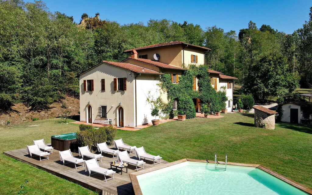 Villa Fortezza: Activities, Amenities, Balcony / Terrace / Patio, Building Exterior, Garden, Pool, Spring, Summer, Wellness