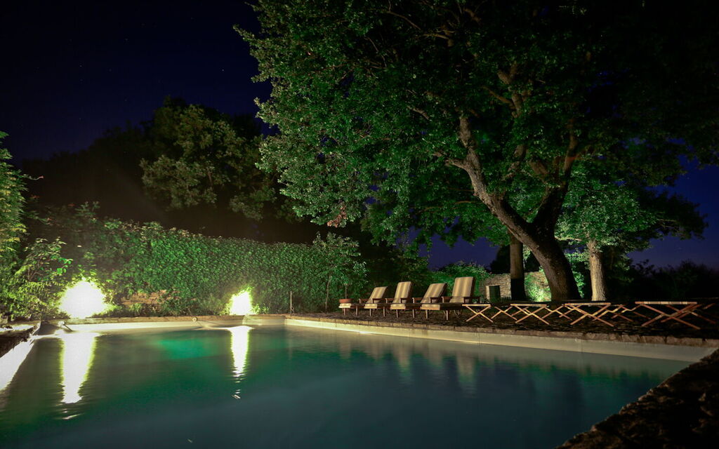 Villa Bellaria: Attività, Balcone / Terrazza / Patio, Benessere, Caratteristiche, Entrata Principale, Estate, Esterni, Piscina, Primavera