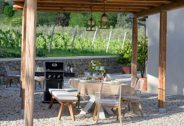 Villa Collalto 12: Attività, Balcone / Terrazza / Patio, Caratteristiche, Cibo, Entrata Principale, Estate, Esterni, Giardino, Primavera, Servizi