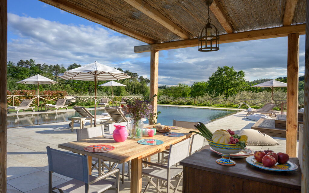 Villa Collalto 12: Activities, Amenities, Balcony / Terrace / Patio, Building Exterior, Facilities, Food, Garden, Main Entrance, Spring, Summer