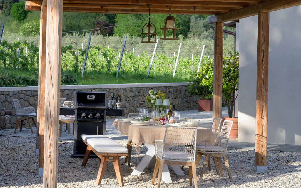 Villa Collalto 12: Activities, Amenities, Balcony / Terrace / Patio, Building Exterior, Facilities, Food, Garden, Main Entrance, Spring, Summer