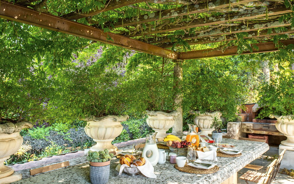 Villa Coraline 15: Activities, Amenities, Balcony / Terrace / Patio, Building Exterior, Garden, Main Entrance, Pool, Spring, Summer