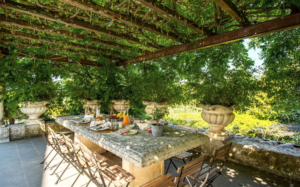 Villa Coraline 15: Activities, Amenities, Balcony / Terrace / Patio, Building Exterior, Garden, Main Entrance, Pool, Spring, Summer