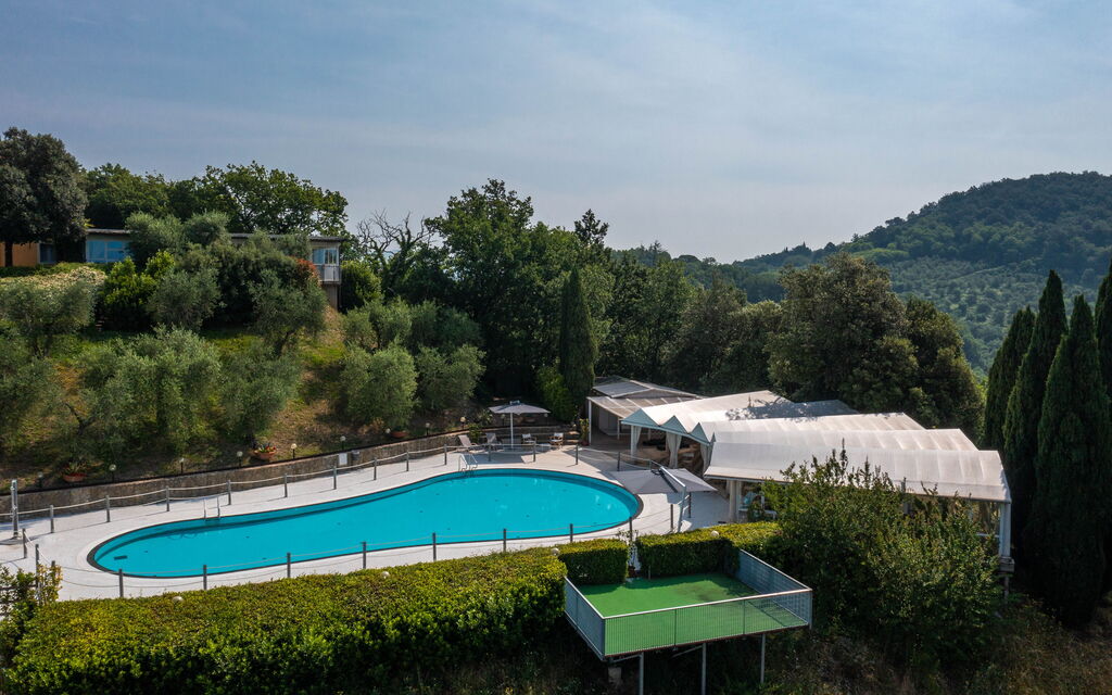 Villa Coraline 15: Activities, Amenities, Balcony / Terrace / Patio, Building Exterior, Garden, Main Entrance, Pool, Spring, Summer