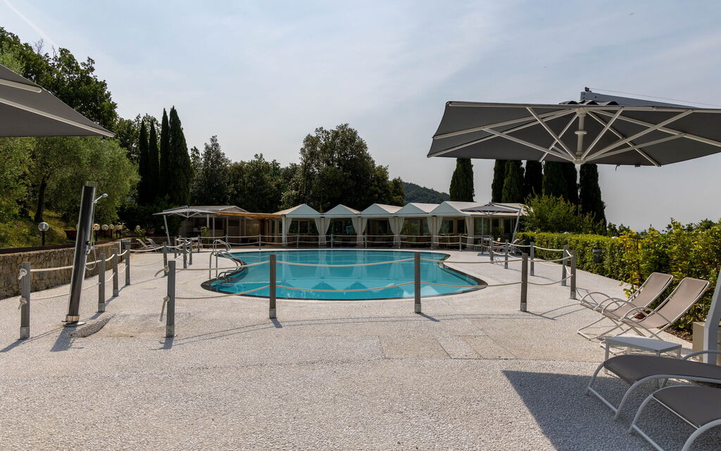 Villa Coraline 15: Activities, Amenities, Balcony / Terrace / Patio, Building Exterior, Garden, Main Entrance, Pool, Spring, Summer