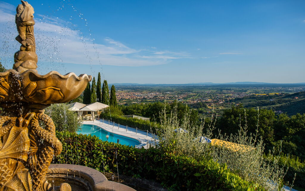 Villa Coraline 15: Activities, Amenities, Balcony / Terrace / Patio, Building Exterior, Garden, Main Entrance, Pool, Spring, Summer