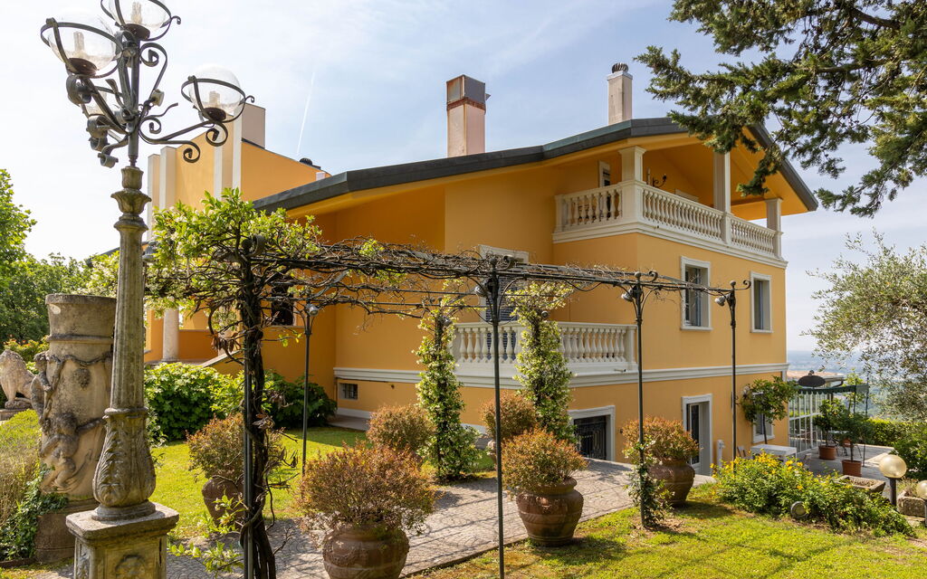 Villa Coraline 15: Activities, Amenities, Balcony / Terrace / Patio, Building Exterior, Garden, Main Entrance, Pool, Spring, Summer