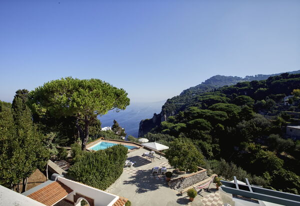 Villa Carola: Activities, Balcony / Terrace / Patio, Pool, Spring, Wellness