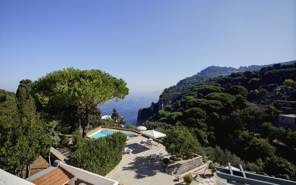 Villa Carola: Activities, Balcony / Terrace / Patio, Pool, Spring, Wellness