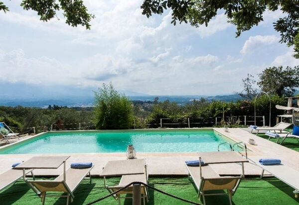 Villa Dallara: Amenities, Building Exterior, Garden, Pool, Spring, Summer, Wellness