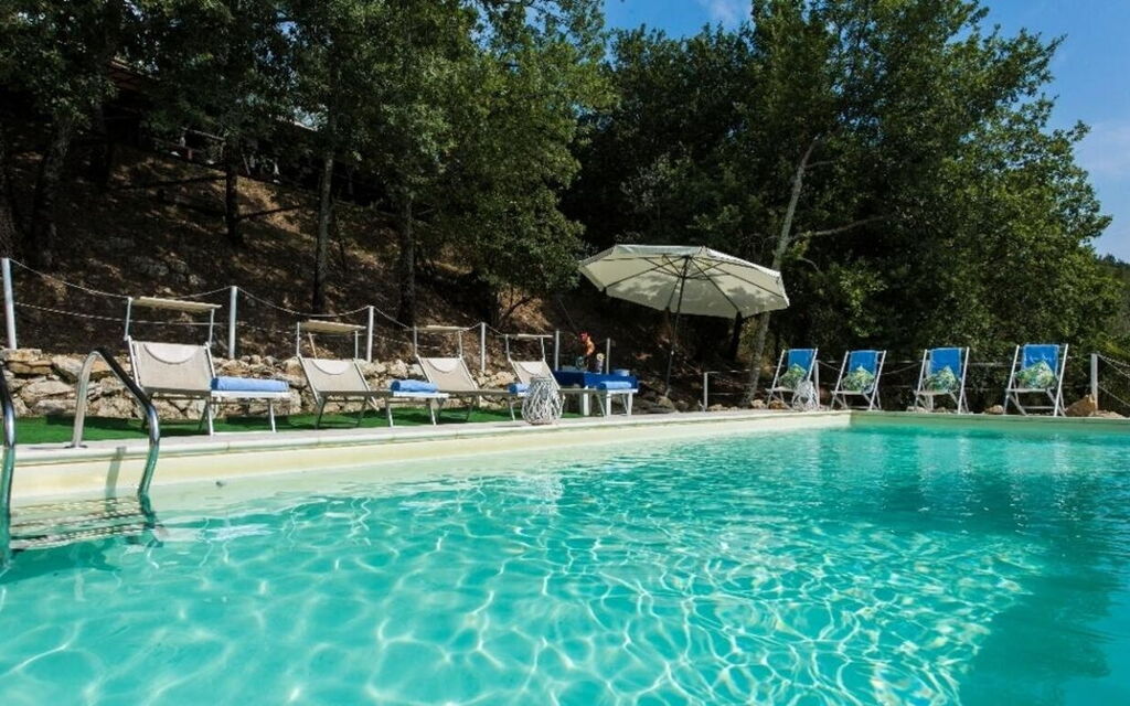 Villa Dallara: Amenities, Building Exterior, Garden, Pool, Spring, Summer, Wellness