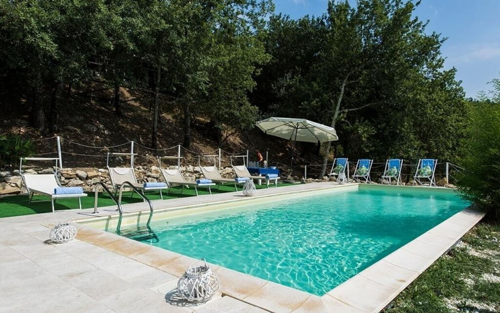 Villa Dallara: Amenities, Building Exterior, Garden, Pool, Spring, Summer, Wellness