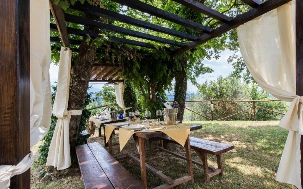 Villa Dallara: Amenities, Building Exterior, Garden, Pool, Spring, Summer, Wellness