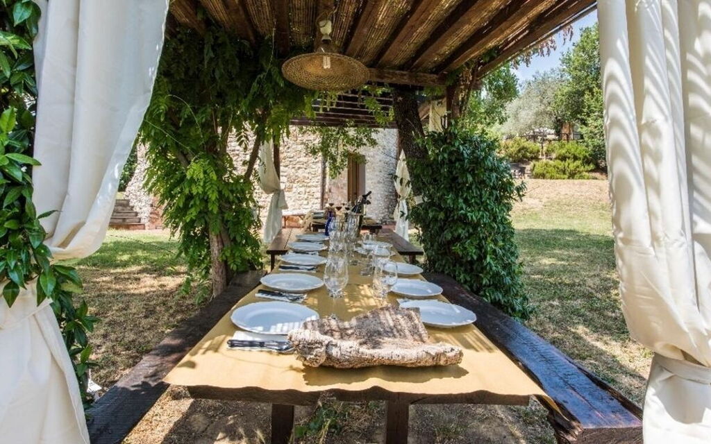 Villa Dallara: Amenities, Building Exterior, Garden, Pool, Spring, Summer, Wellness