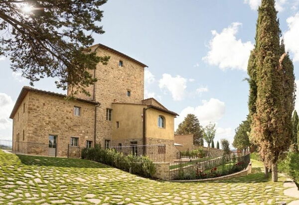 Villa Torre Merla: Amenities, Balcony / Terrace / Patio, Building Exterior, Facilities, Outdoor, Pool, Scenic View, Spring, Summer