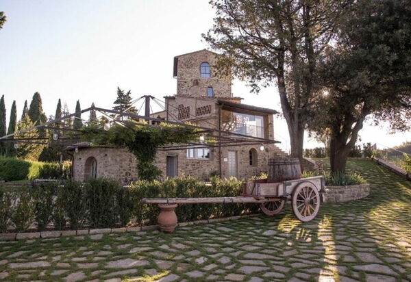 Villa Torre Merla: Amenities, Balcony / Terrace / Patio, Building Exterior, Facilities, Outdoor, Pool, Scenic View, Spring, Summer