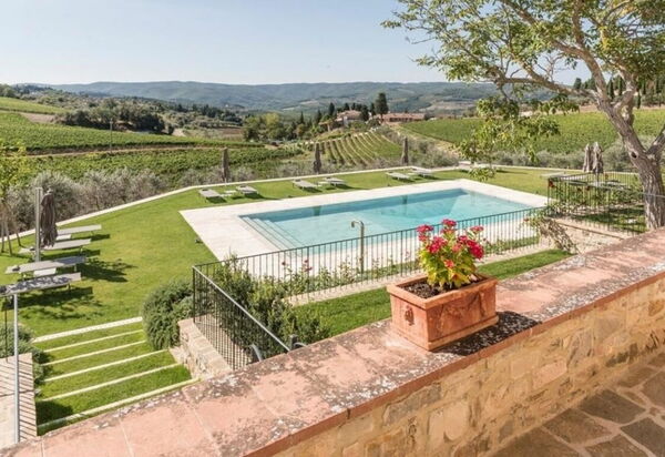 Villa Torre Merla: Amenities, Balcony / Terrace / Patio, Building Exterior, Facilities, Outdoor, Pool, Scenic View, Spring, Summer