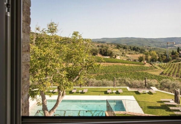 Villa Torre Merla: Amenities, Balcony / Terrace / Patio, Building Exterior, Facilities, Outdoor, Pool, Scenic View, Spring, Summer