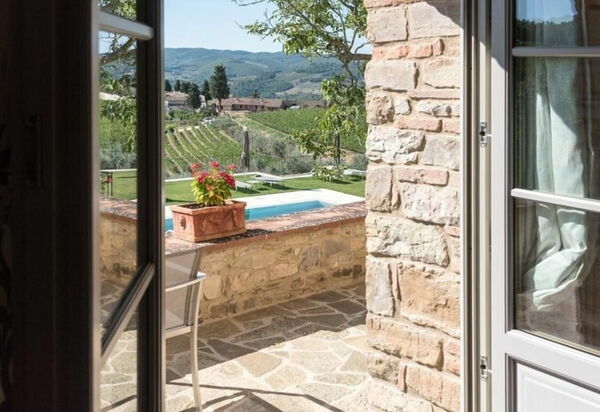 Villa Torre Merla: Amenities, Balcony / Terrace / Patio, Building Exterior, Facilities, Outdoor, Pool, Scenic View, Spring, Summer