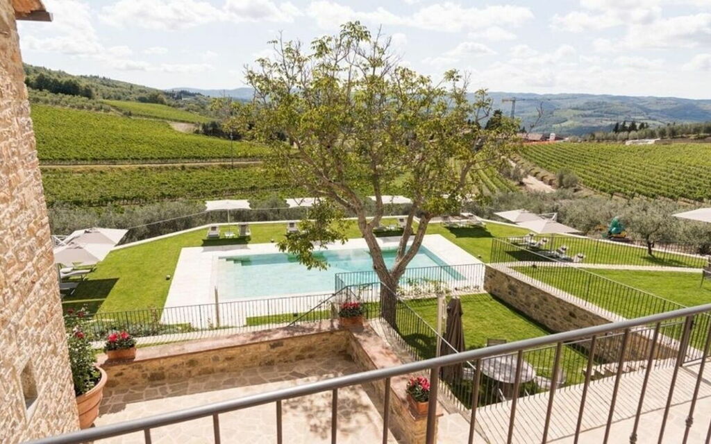 Villa Torre Merla: all'aperto, Balcone / Terrazza / Patio, Caratteristiche, Estate, Esterni, Piscina, Primavera, Servizi, Vista Panoramica