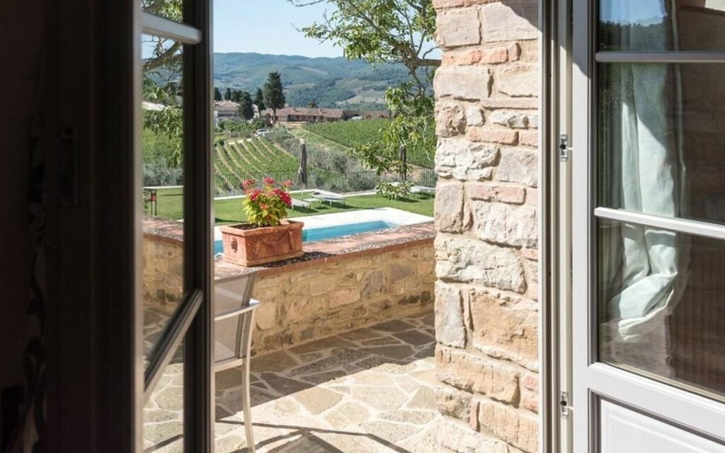 Villa Torre Merla: all'aperto, Balcone / Terrazza / Patio, Caratteristiche, Estate, Esterni, Piscina, Primavera, Servizi, Vista Panoramica