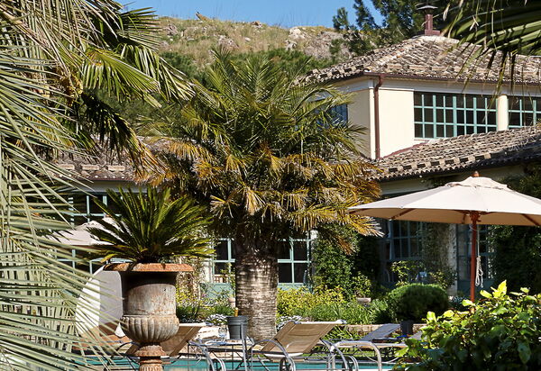 Villa Naxos: Activities, Amenities, Balcony / Terrace / Patio, Building Exterior, Facilities, Garden, Main Entrance, People, Pool, Spring, Summer, Wellness