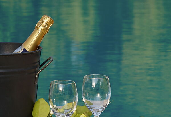 Villa Naxos: Activities, Amenities, Balcony / Terrace / Patio, Building Exterior, Facilities, Garden, Main Entrance, People, Pool, Spring, Summer, Wellness