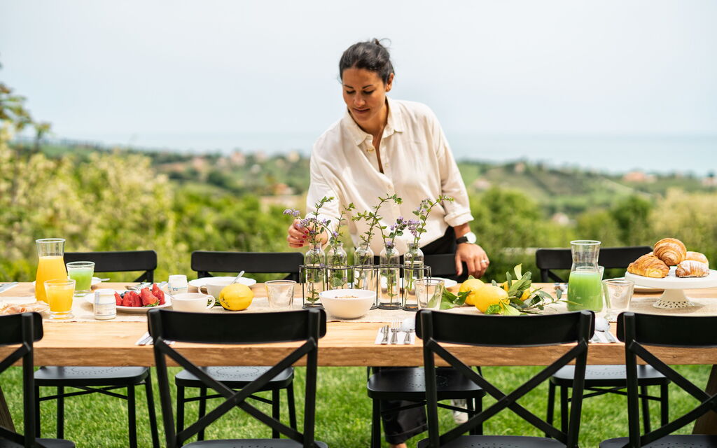Villa Vecchioni: Activities, Amenities, Balcony / Terrace / Patio, Building Exterior, Facilities, Food, Pool, Spring, Summer, Wellness