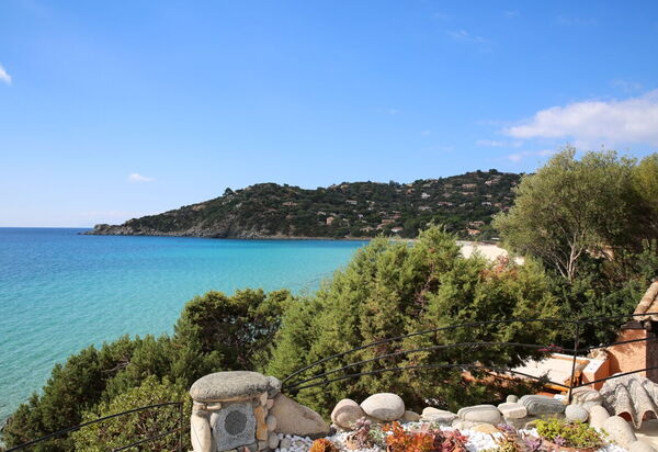 Villa Sardinia Star: Activities, Amenities, Balcony / Terrace / Patio, Building Exterior, Facilities, Garden, Main Entrance, Pool, Spring, Summer, Wellness