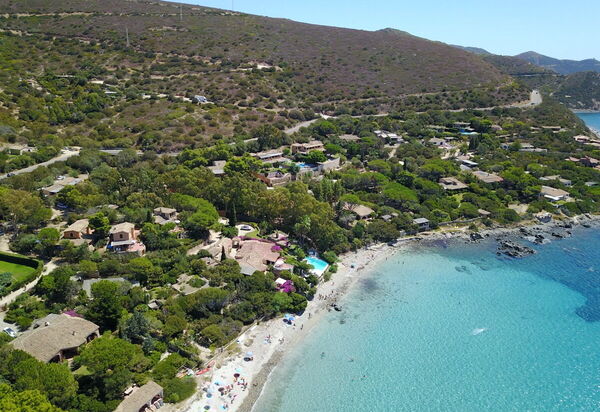 Villa Sardinia Star: Activities, Amenities, Balcony / Terrace / Patio, Building Exterior, Facilities, Garden, Main Entrance, Pool, Spring, Summer, Wellness