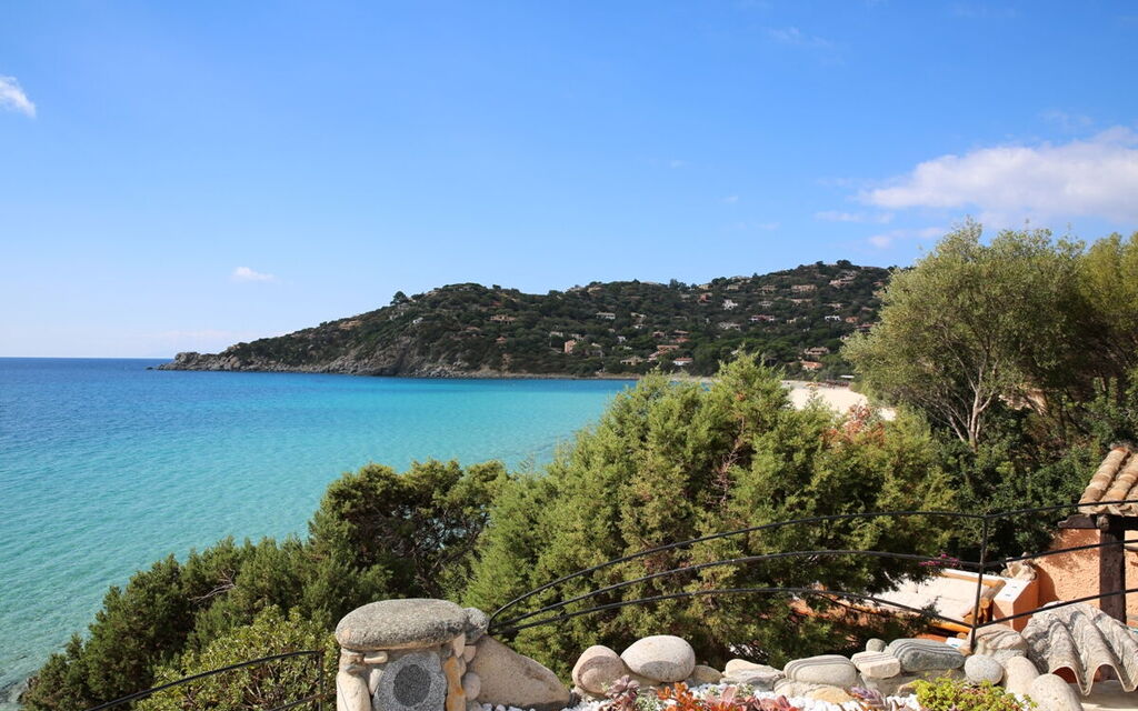 Villa Sardinia Star: Activities, Amenities, Balcony / Terrace / Patio, Building Exterior, Facilities, Garden, Main Entrance, Pool, Spring, Summer, Wellness