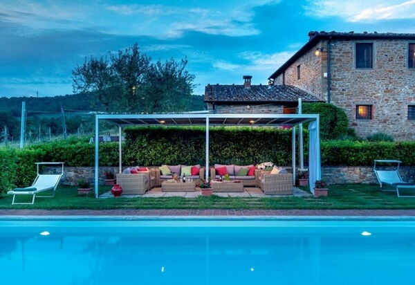 Villa Barberino: Activities, Amenities, Autumn, Balcony / Terrace / Patio, Building Exterior, Garden, Pool, Spring, Summer