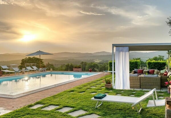 Villa Barberino: Activities, Amenities, Autumn, Balcony / Terrace / Patio, Building Exterior, Garden, Pool, Spring, Summer