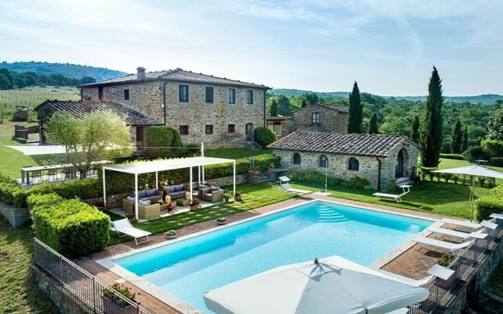 Villa Barberino: Attività, Autunno, Balcone / Terrazza / Patio, Caratteristiche, Estate, Esterni, Giardino, Piscina, Primavera