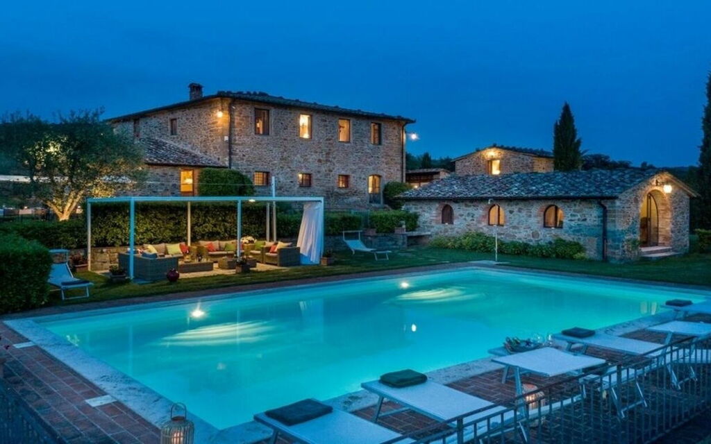 Villa Barberino: Attività, Autunno, Balcone / Terrazza / Patio, Caratteristiche, Estate, Esterni, Giardino, Piscina, Primavera
